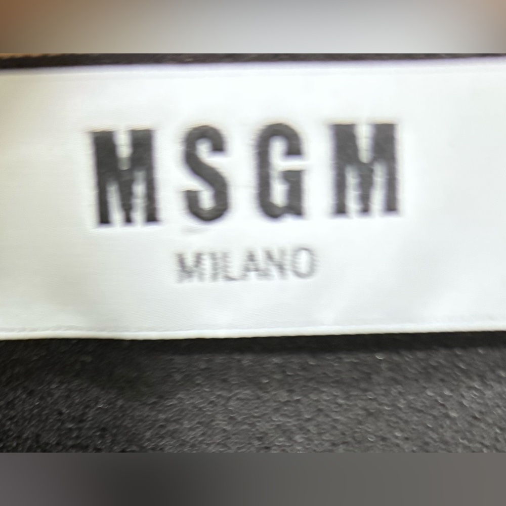 MSGM Structured Ruffles Mini Dress - Picture 9 of 10